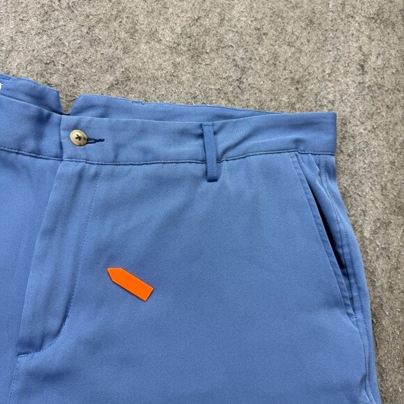 Onward Reserve Shorts Men 42 Blue Flat Front Performance Stretch 7" - Picture 3 of 16